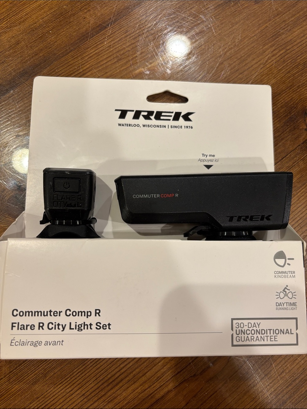 Trek Commuter Comp R & Flare R City Light Set - Black